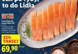 Lidl Łosoś atlantycki, porcje z fileta, XXL oferta