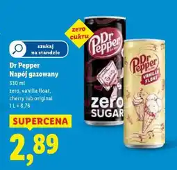 Lidl DR PEPPER Napój gazowany oferta