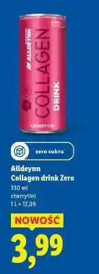 Lidl ALLDEYNN Collagen drink ZERO oferta