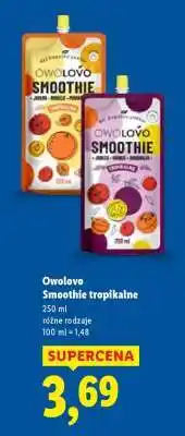 Lidl OWOLOVO Smoothie tropikalne oferta