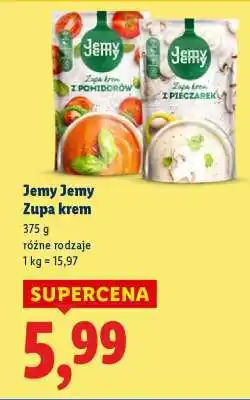 Lidl JEMY JEMY Zupa krem oferta