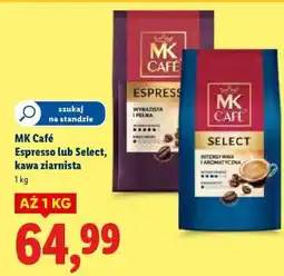 Lidl MK Café Espresso lub Select, kawa ziarnista oferta