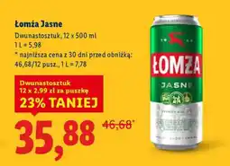 Lidl Łomża Jasne oferta