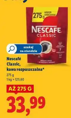 Lidl NESCAFÉ CLASSIC Kawa rozpuszczalna oferta