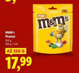 Lidl M&M’s Peanut oferta