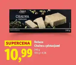 Lidl Deluxe Chałwa z pistacjami oferta