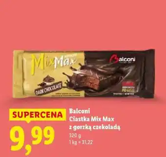 Lidl Balconi Ciastka Mix Max z gorzką czekoladą oferta