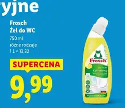 Lidl Frosch Żel do WC oferta