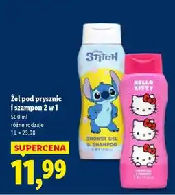 Lidl Żel pod prysznic i szampon 2 w 1 oferta