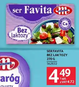 Selgros Ser favita bez laktozy mlekovita oferta