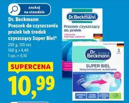 Lidl Dr. Beckmann Proszek do czyszczenia pralek lub środek czyszczący Super Biel oferta