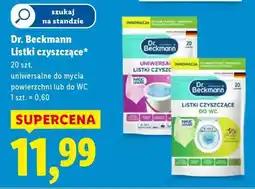 Lidl Dr. Beckmann Listki czyszczące oferta