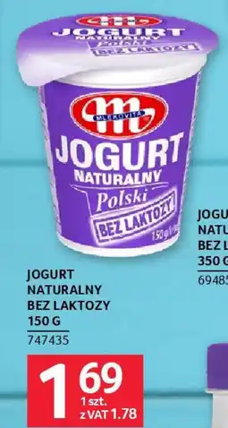 Selgros Jogurt naturalny bez laktozy mlekovita oferta
