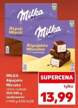 Kaufland Milka Alpejskie Mleczko oferta