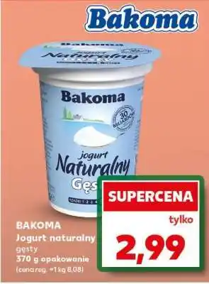Kaufland BAKOMA Jogurt naturalny gęsty oferta