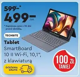 Biedronka Tablet SmartBoard 10 II Wi-Fi, 10,1, z klawiaturą oferta