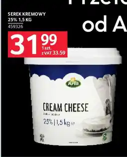 Selgros Serek kremowy 25% arla oferta