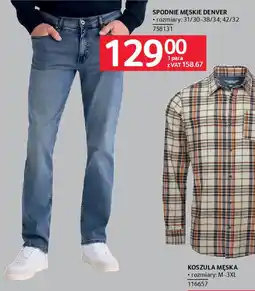 Selgros Spodnie męskie denver hero oferta
