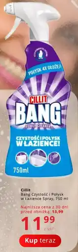 Poczta Polska Cillit Bang Czystość i Połysk w łazience Spray oferta