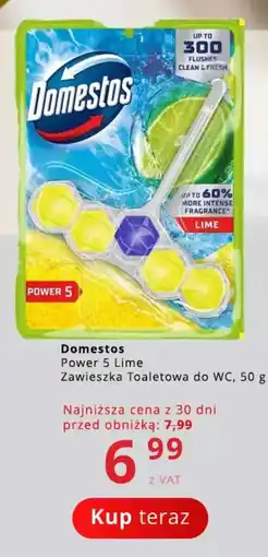 Poczta Polska Domestos Power 5 Lime Zawieszka Toaletowa do WC oferta