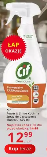 Poczta Polska Cif Power & Shine Kuchnia Spray do Czyszczenia Tłuszczu oferta