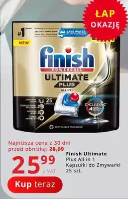 Poczta Polska Finish Ultimate Plus All in 1 Kapsułki do Zmywarki oferta