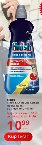 Poczta Polska Finish Rinse & Shine Aid Lemon Nabłyszczacz do Zmywarki oferta