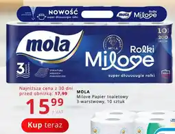 Poczta Polska MOLA Milove Papier toaletowy 3-warstwowy oferta