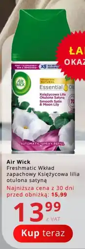 Poczta Polska Air Wick Freshmatic Wkład zapachowy Księżycowa lilia otulona satyną oferta