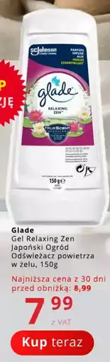 Poczta Polska Glade Gel Relaxing Zen Japoński Ogród Odświeżacz powietrza w żelu oferta
