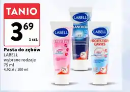 Intermarche Pasta do zębów labell oferta