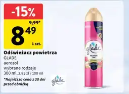 Intermarche Odświeżacz powietrza glade aerozol oferta