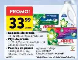 Intermarche Kapsułki do prania / płyn do prania / proszek do prania ariel oferta