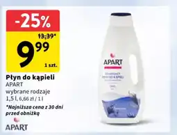 Intermarche Płyn do kąpieli apart oferta