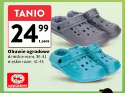 Intermarche Obuwie ogrodowe damskie oferta
