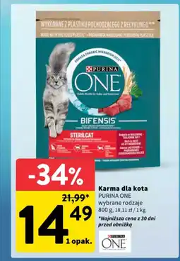 Intermarche Karma dla kota purina one oferta