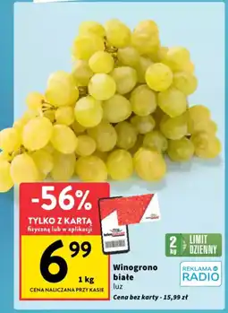 Intermarche Winogrono białe oferta