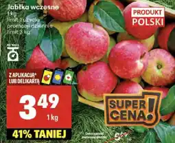 Delikatesy Centrum Jabłka wczesne oferta