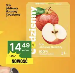 Delikatesy Centrum Sok jabłkowy tłoczony Codzienny oferta
