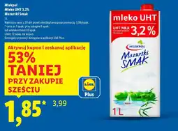 Lidl Mleko UHT 3.2% Mlekpol oferta