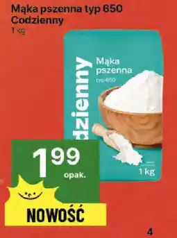Delikatesy Centrum Mąka pszenna typ 650 codzienny oferta
