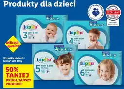 Lidl Pieluszki Lupilu Soft&Dry oferta