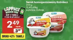 Delikatesy Centrum Serek homogenizowany Rolmlecz oferta