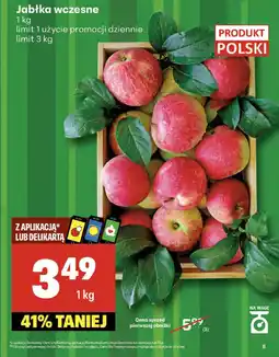 Delikatesy Centrum Jabłka wczesne oferta