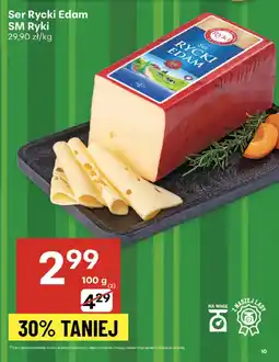 Delikatesy Centrum Ser Rycki Edam SM Ryki oferta