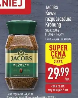 ALDI Kawa rozpuszczalna Krönung Jacobs oferta