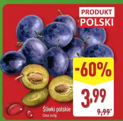 ALDI Śliwki polskie Aldi oferta