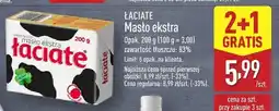 ALDI Masło ekstra Laciate oferta