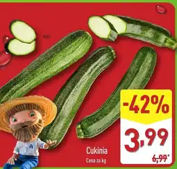 ALDI Cukinia Aldi oferta