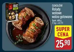 ALDI Rolady wołowe wolno gotowane Sokołów oferta